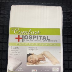 COPRIMATERASSO COMFORT HOSPITAL CON CERNIERA