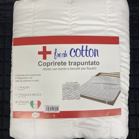 COPRIRETE TRAPUNTATO FRESH COTTON