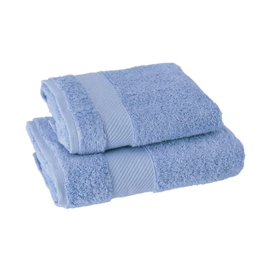Gabel Set Asciugamani 1+1 Spugna Mille — Azzurro