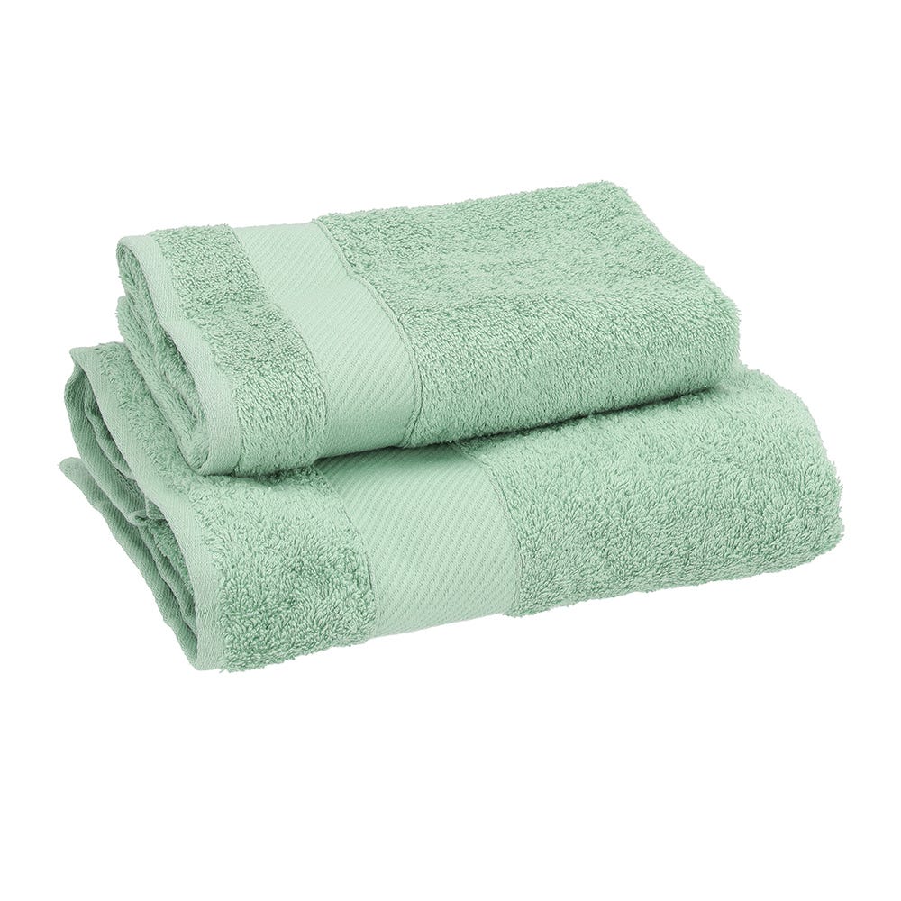 Gabel Set Asciugamani 1+1 Spugna Mille — Lauro