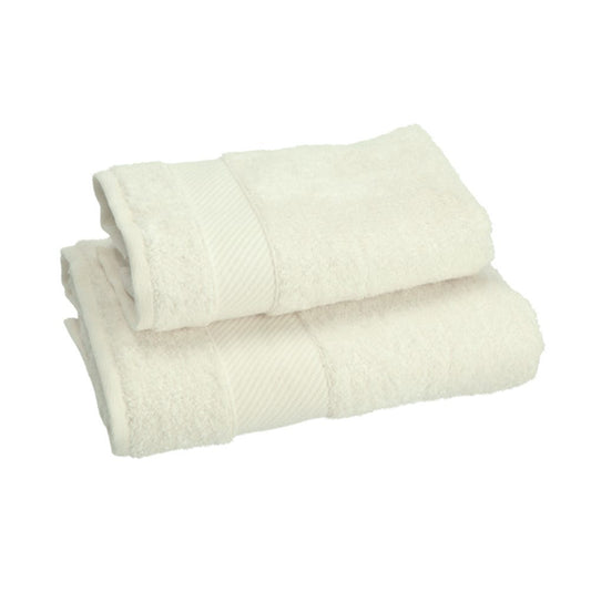 Gabel Set Asciugamani 1+1 Spugna Mille — Beige