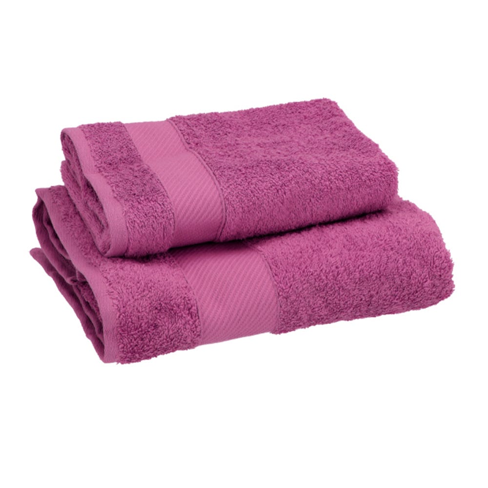 Gabel Set Asciugamani 1+1 Spugna Mille — Lavanda
