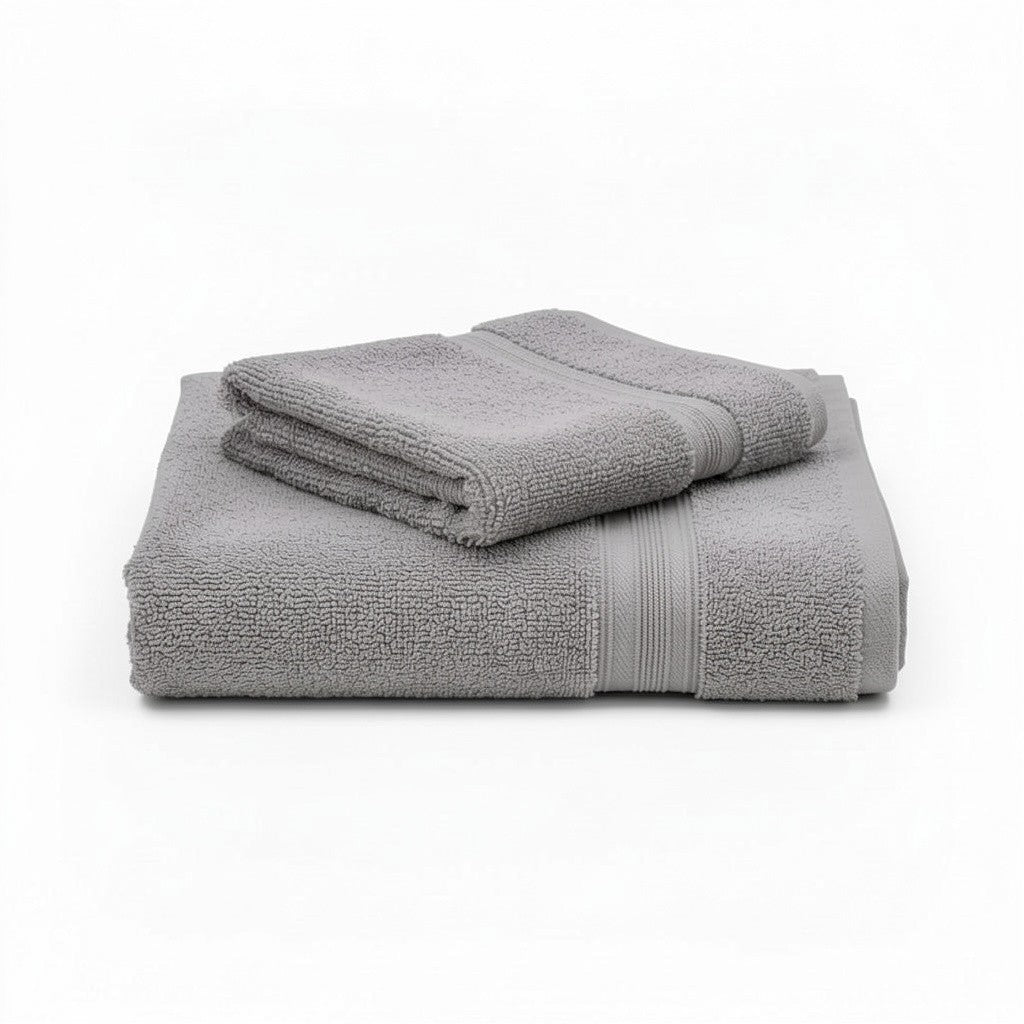 Asciugamani Set Viso e Ospite – Morbidezza e Qualità per il tuo Bagno