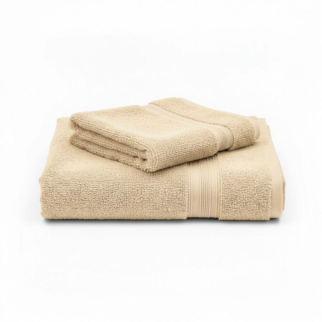 Asciugamani Viso e Ospite Linea 500 – Set Bagno di Qualità