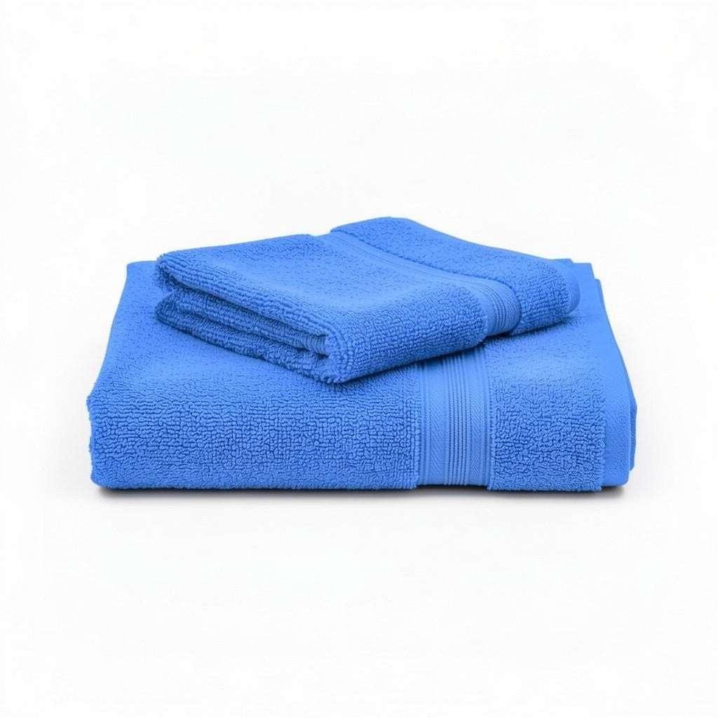 Asciugamani Set Viso e Ospite – Morbidezza e Qualità per il tuo Bagno