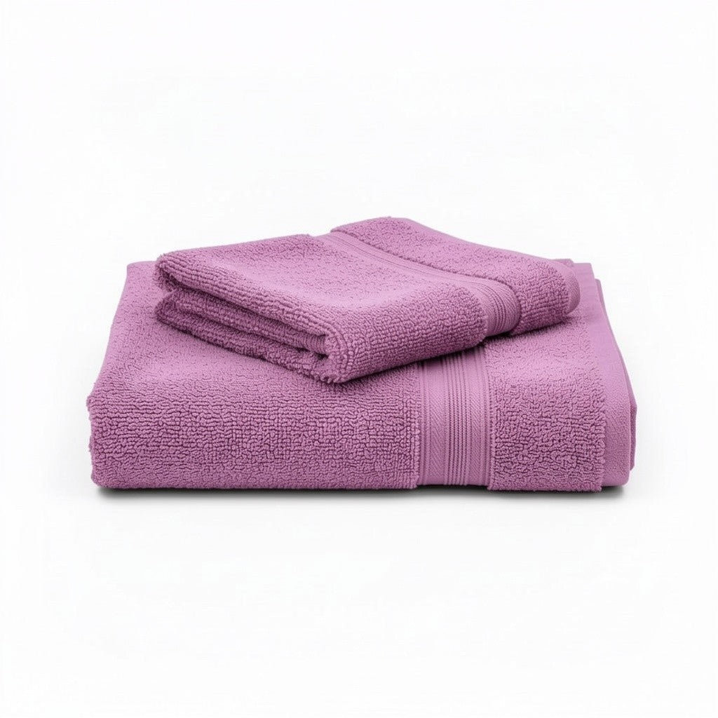 Asciugamani Set Viso e Ospite – Morbidezza e Qualità per il tuo Bagno