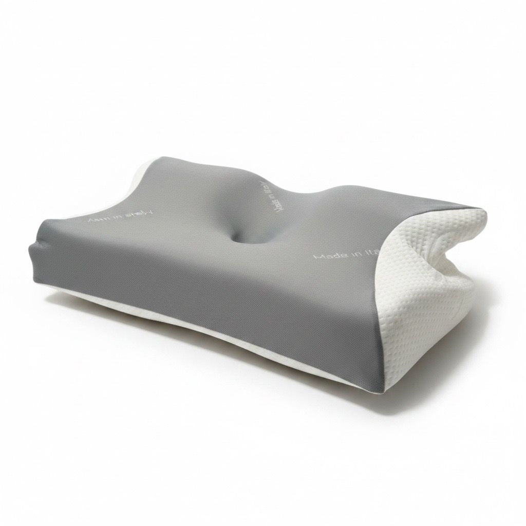Cuscino Medical H — vista tre quarti con fodera traspirante
