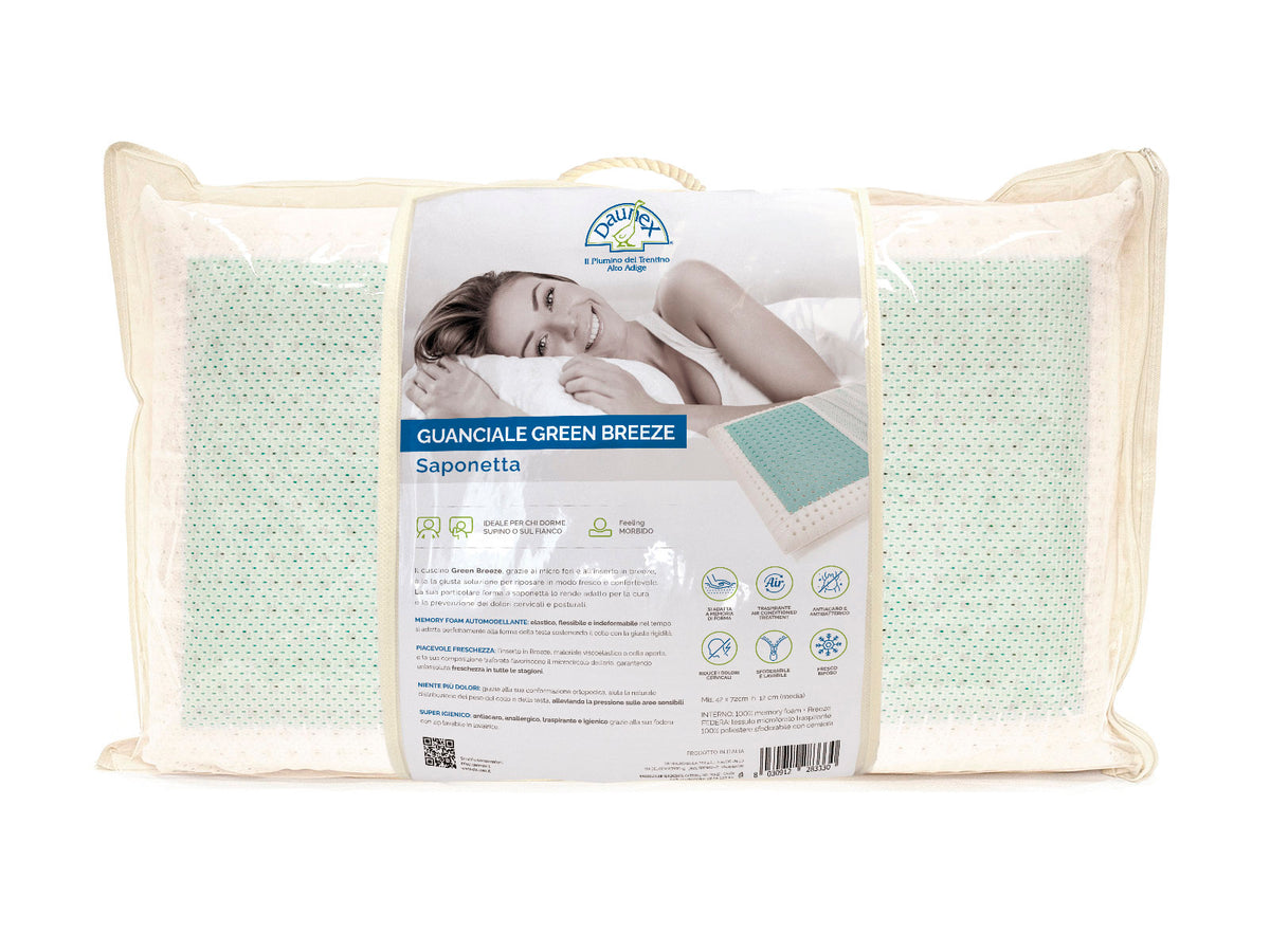 Daunex Guanciale Green Breeze 42x72 H.12 cm