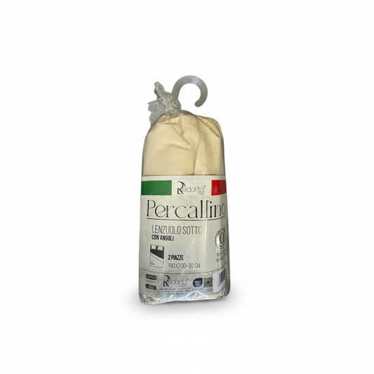 Lenzuolo con Angoli in Percallino – Fresco, Liscio, Perfetto