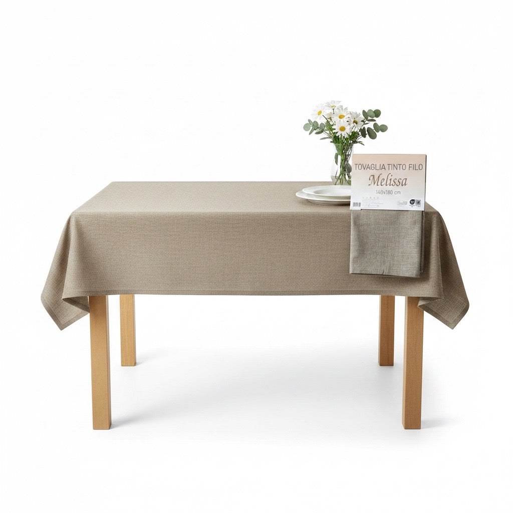 Tovaglia Melissa 140x180 Tortora