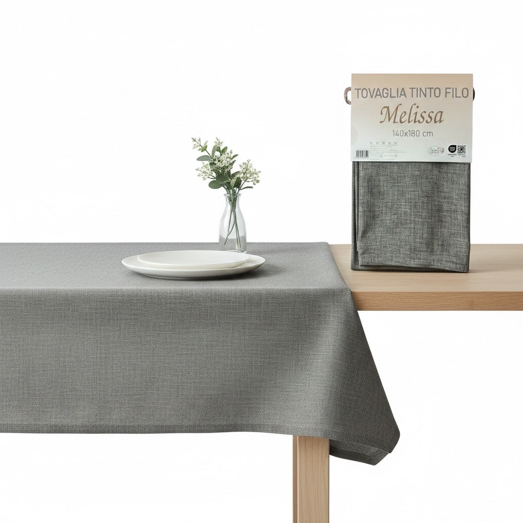 Tovaglia Melissa 140x180 Tortora Scuro