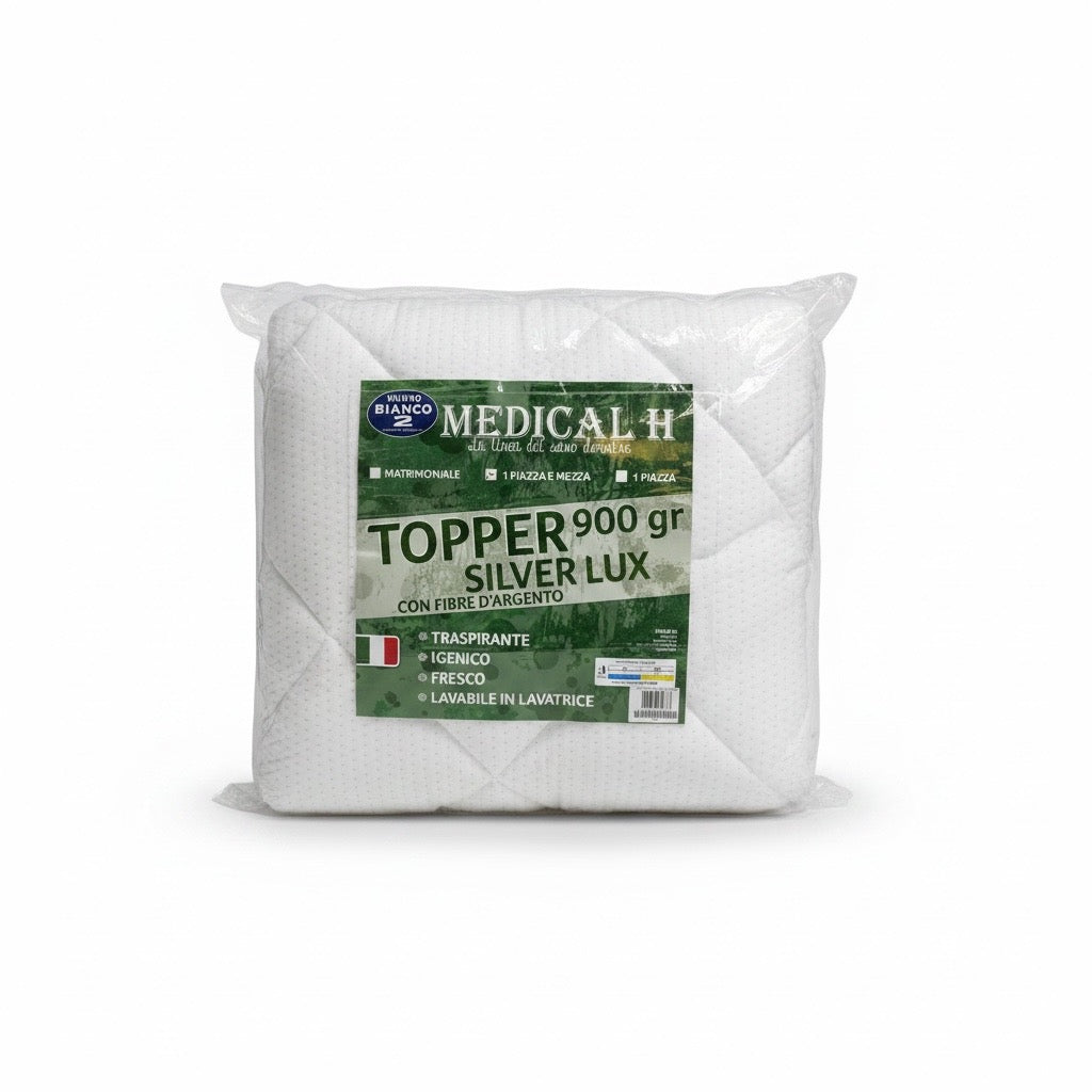 Topper Silver Lux 900 gr 1 piazza e mezza