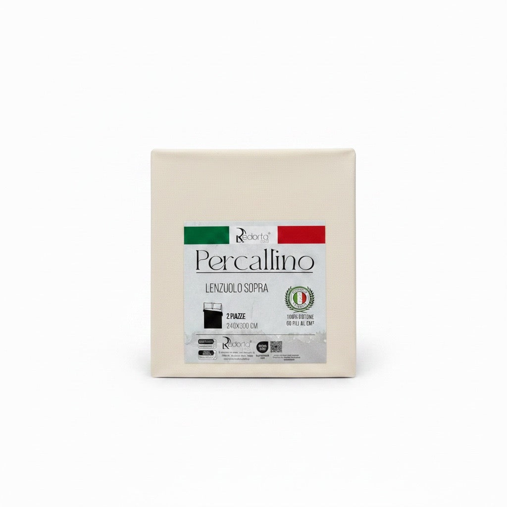 Lenzuolo Percallino Giallo Paglierino